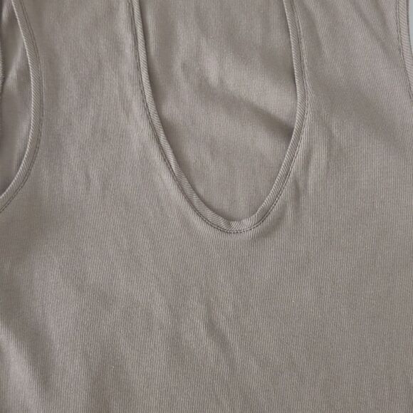 BRUNELLO CUCINELLI Cotton Ribbed Tank Size M - Picture 3 of 7